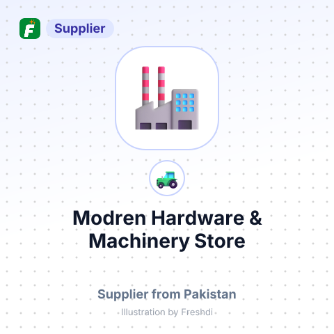 Modren Hardware & Machinery Store – summary card, no photo uploaded yet