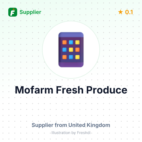 Mofarm Fresh Produce  – summary card, no photo uploaded yet