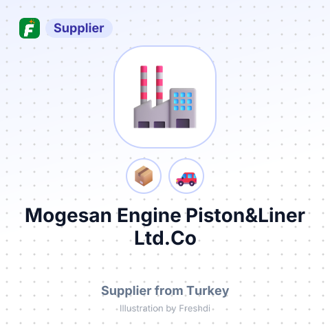 Mogesan Engine Piston&Liner Ltd.Co – summary card, no photo uploaded yet