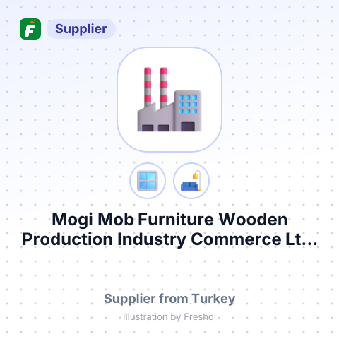 Mogi Mob Furniture Wooden Production Industry Commerce Ltd. Co. – summary card, no photo uploaded yet