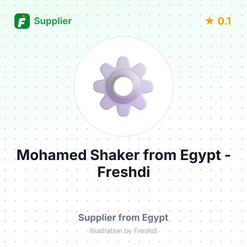 Mohamed Shaker  – summary card, no photo uploaded yet