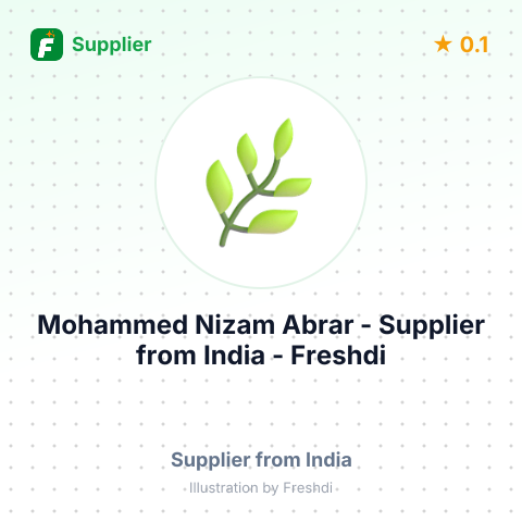 Mohammed Nizam Abrar  – summary card, no photo uploaded yet