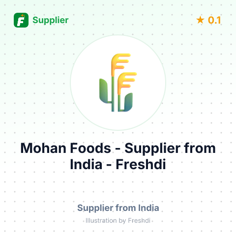 Mohan Foods  – summary card, no photo uploaded yet