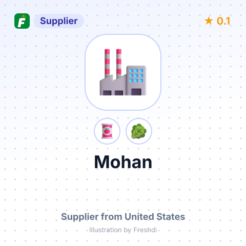 Mohan  – summary card, no photo uploaded yet