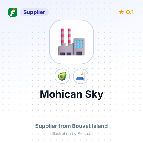 Mohican Sky  – summary card, no photo uploaded yet