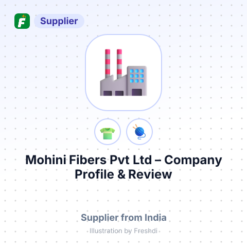 Mohini Fibers Pvt Ltd – summary card, no photo uploaded yet