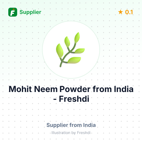 Mohit Neem Powder  – summary card, no photo uploaded yet