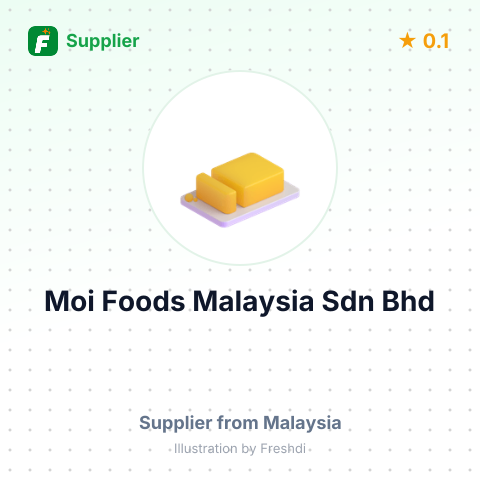 Moi Foods Malaysia Sdn Bhd – summary card, no photo uploaded yet
