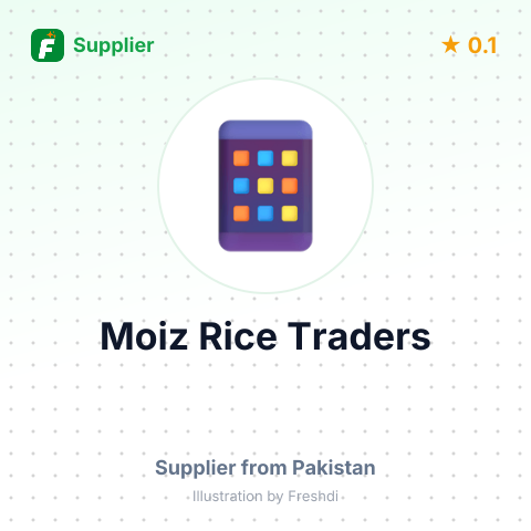 Moiz Rice Traders  – summary card, no photo uploaded yet