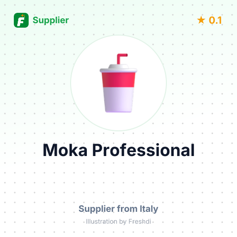 Moka Professional – summary card, no photo uploaded yet