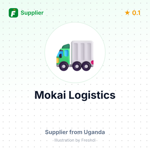 Mokai Logistics  – summary card, no photo uploaded yet