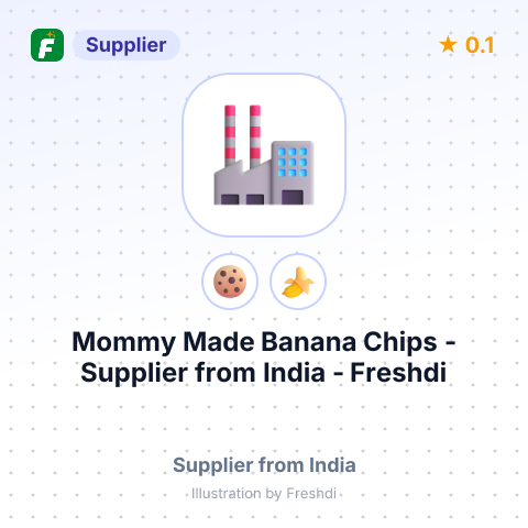 Mommy Made Banana Chips  – summary card, no photo uploaded yet