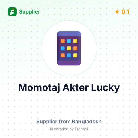 Momotaj Akter Lucky  – summary card, no photo uploaded yet