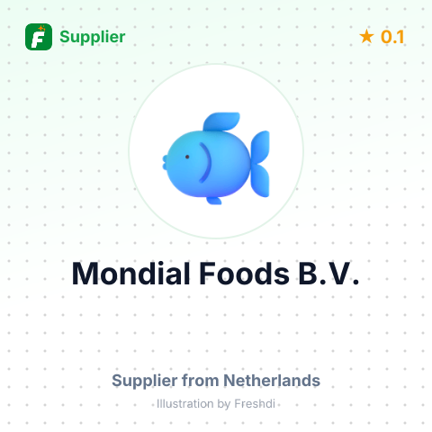 Mondial Foods B.V. – summary card, no photo uploaded yet
