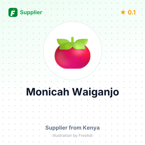 Monicah Waiganjo  – summary card, no photo uploaded yet