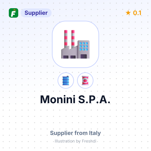 Monini S.P.A. – summary card, no photo uploaded yet