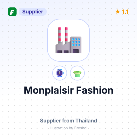 Monplaisir Fashion – summary card, no photo uploaded yet