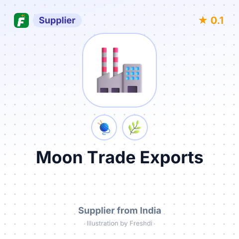 Moon Trade Exports  – summary card, no photo uploaded yet