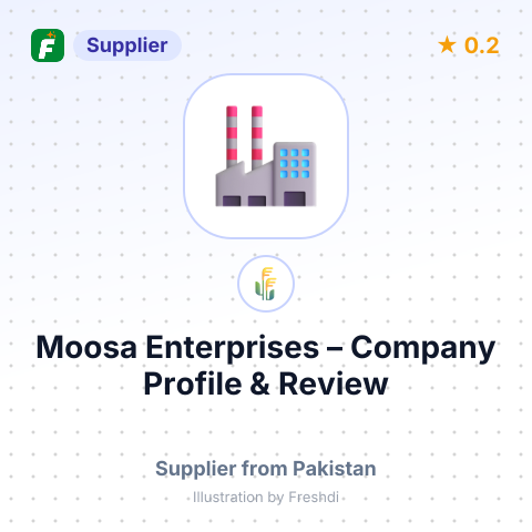 Moosa Enterprises – summary card, no photo uploaded yet