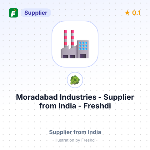 Moradabad Industries  – summary card, no photo uploaded yet