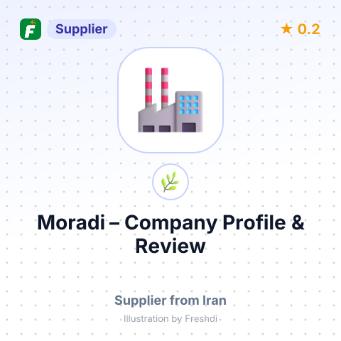 Moradi – summary card, no photo uploaded yet