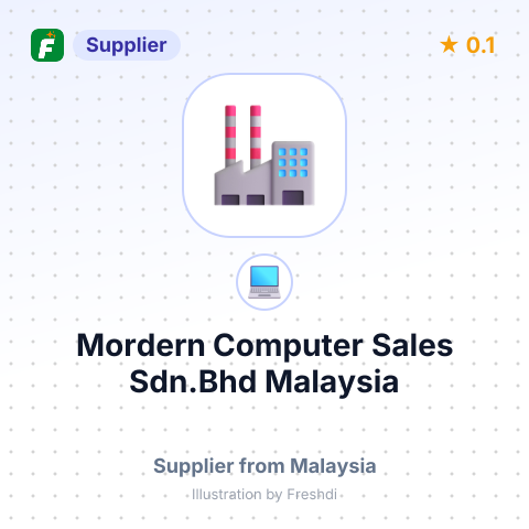 Mordern Computer Sales Sdn.Bhd Malaysia – summary card, no photo uploaded yet