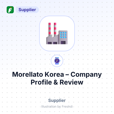 Morellato Korea – summary card, no photo uploaded yet