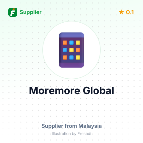 Moremore Global  – summary card, no photo uploaded yet