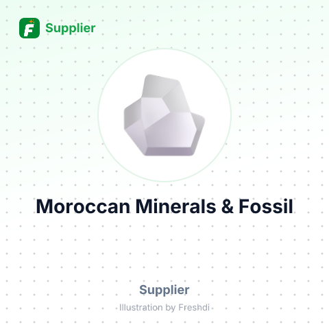 Moroccan Minerals & Fossil – summary card, no photo uploaded yet