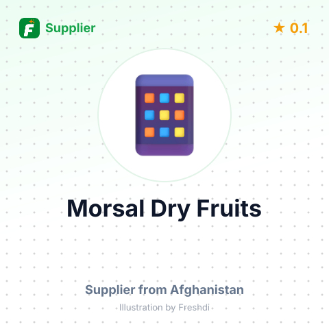 Morsal Dry Fruits  – summary card, no photo uploaded yet