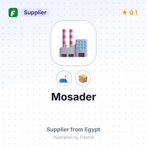 Mosader  – summary card, no photo uploaded yet