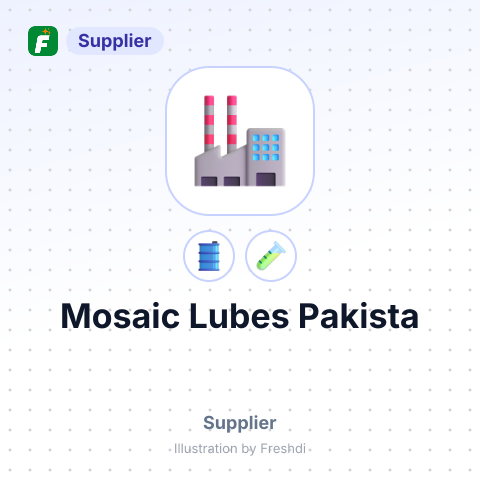 Mosaic Lubes Pakista – summary card, no photo uploaded yet