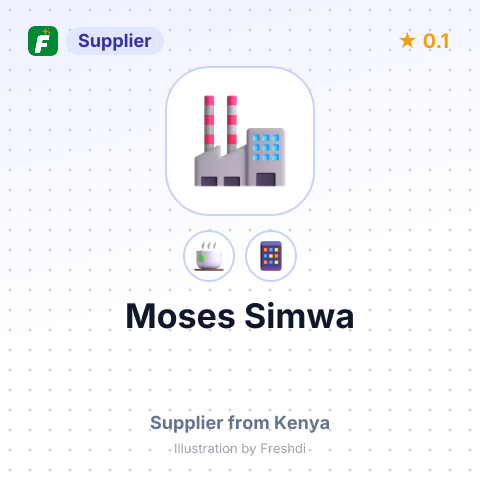 Moses Simwa  – summary card, no photo uploaded yet