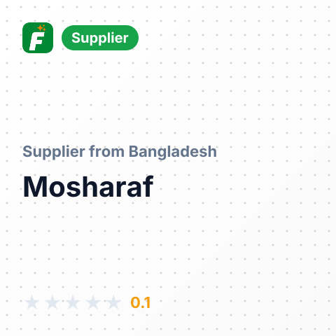 Mosharaf  – summary card, no photo uploaded yet