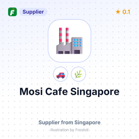 Mosi Cafe Singapore – summary card, no photo uploaded yet