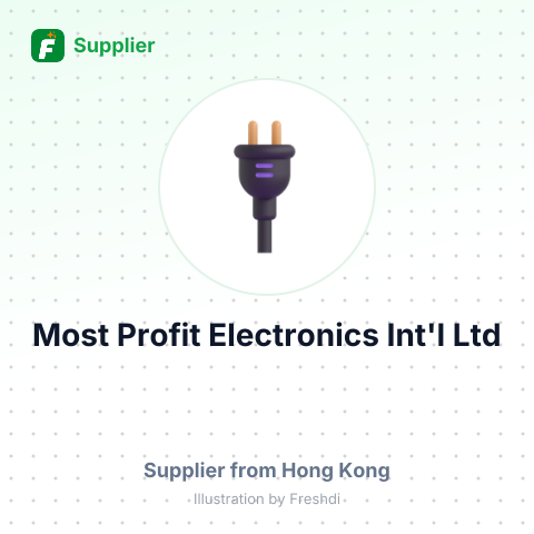 Most Profit Electronics Int'l Ltd – summary card, no photo uploaded yet