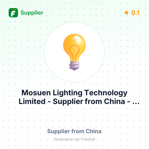 Mosuen Lighting Technology Limited  – summary card, no photo uploaded yet