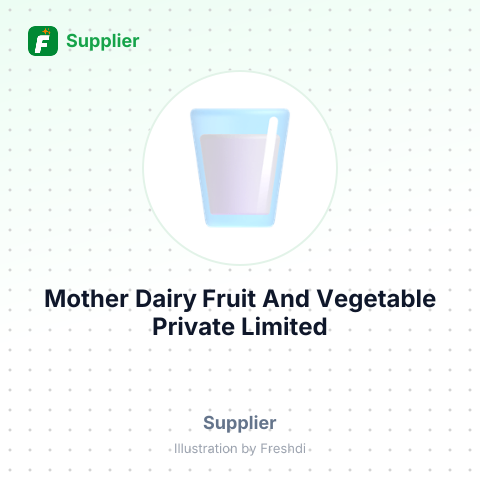 Mother Dairy Fruit And Vegetable Private Limited – summary card, no photo uploaded yet