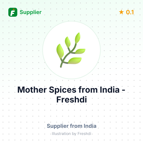 Mother Spices  – summary card, no photo uploaded yet