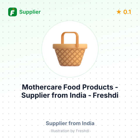 Mothercare Food Products  – summary card, no photo uploaded yet