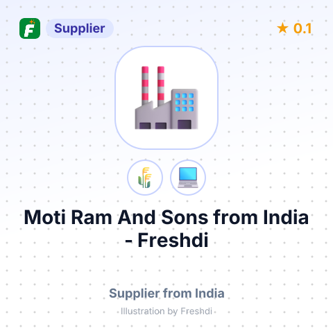 Moti Ram And Sons  – summary card, no photo uploaded yet