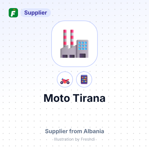 Moto Tirana – summary card, no photo uploaded yet
