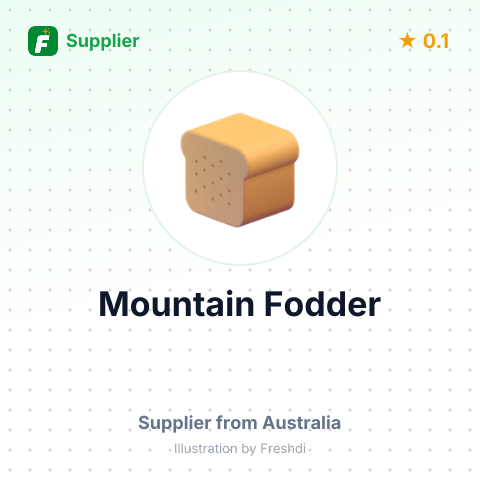 Mountain Fodder  – summary card, no photo uploaded yet