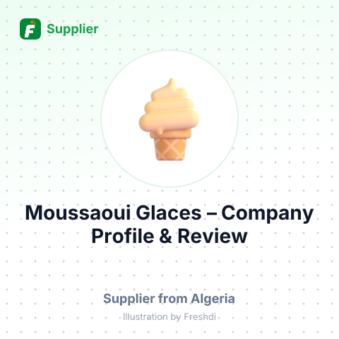 Moussaoui Glaces – summary card, no photo uploaded yet