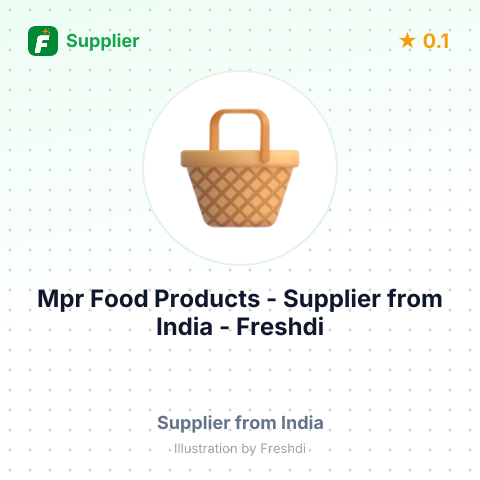 Mpr Food Products  – summary card, no photo uploaded yet