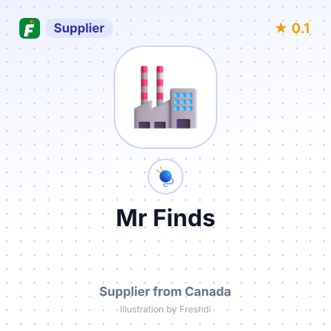 Mr Finds  – summary card, no photo uploaded yet