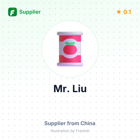 Mr. Liu  – summary card, no photo uploaded yet