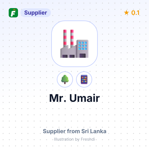 Mr. Umair  – summary card, no photo uploaded yet