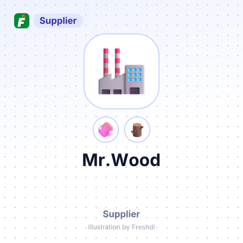 Mr.Wood – summary card, no photo uploaded yet