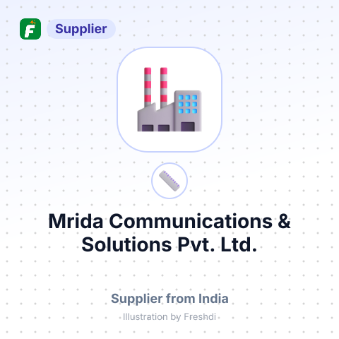 Mrida Communications & Solutions Pvt. Ltd. – summary card, no photo uploaded yet